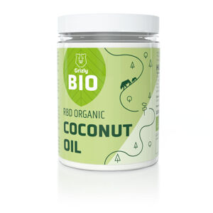 GRIZLY Kokosový olej RBD dezodorizovaný BIO 500 ml